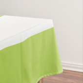 Groene strepen, witte strepen, gestreept patroon tafelkleed (Voorbeeld)