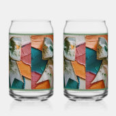 Groene Strik Sodawater Glas (Rechts)