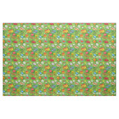 Groene stripboekstof stof (Yard (91,4 cm))