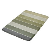 Groene stripes badmat (Gekanteld)