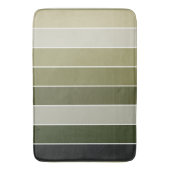 Groene stripes badmat (Voorkant Verticaal)