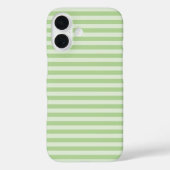 Groene stripes Case-Mate iPhone case (Achterkant)