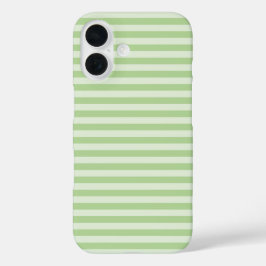 Groene stripes iPhone 16 hoesje
