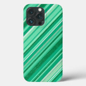 Groene stripes Case-Mate iPhone case (Achterkant)