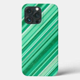 Groene stripes Case-Mate iPhone case