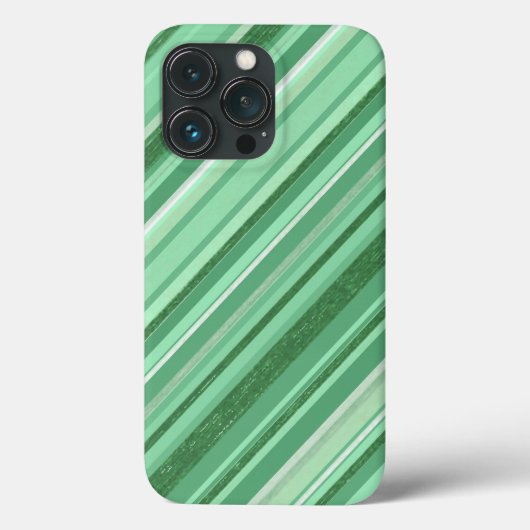 Groene stripes Case-Mate iPhone case (Achterkant)