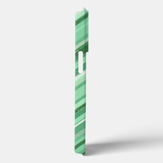Groene stripes Case-Mate iPhone case (Achterkant / Rechts)