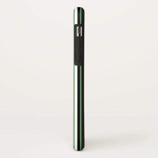 Groene stripes Case-Mate iPhone case (Achterkant/links)
