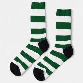 Groene Stripes Crew-sockets Sokken (Links)