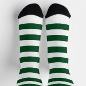 Groene Stripes Crew-sockets Sokken (Top)