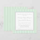 Groene stripes en Eenvoudigheidspleetuitvindingen Kaart (Voorkant / Achterkant)