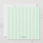 Groene stripes en Eenvoudigheidspleetuitvindingen Kaart (Achterkant)