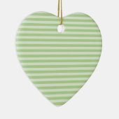 Groene stripes keramisch ornament (Rechts)