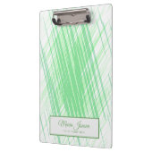 Groene stripes klembord (Links)