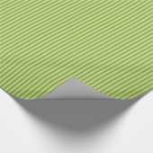 Groene Stripes Patroon Cadeaupapier (Hoek)