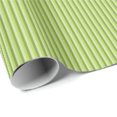 Groene Stripes Patroon Cadeaupapier (Rol Hoek)