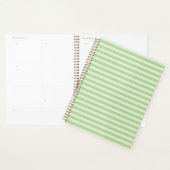 Groene stripes planner (Display)