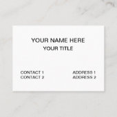 Groene stripes visitekaartje