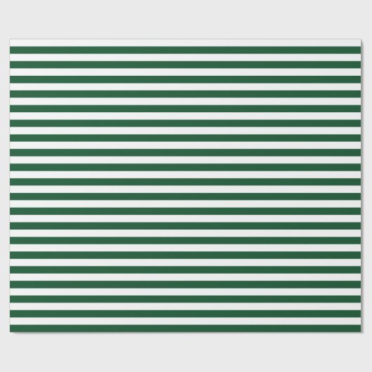 Groene strippes — Verpakkingspapier Cadeaupapier (Vlak)