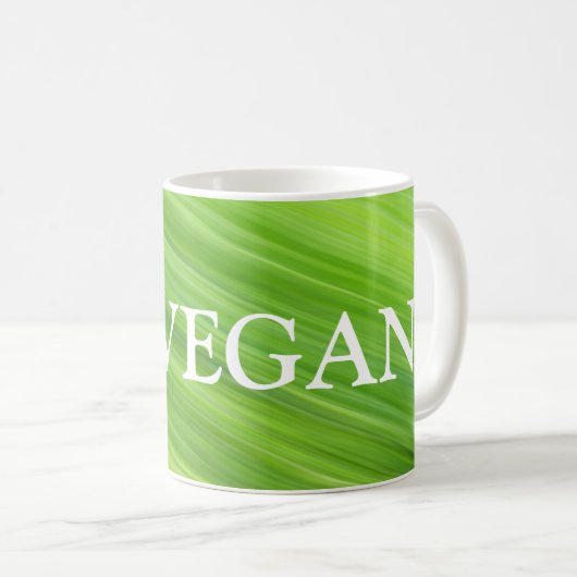 Groene strips koffiemok (Voorkant rechts)