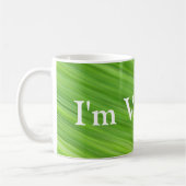 Groene strips koffiemok (Links)