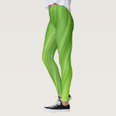 Groene strips leggings (Links)