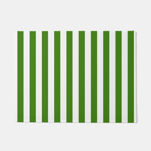Groene strips op elke kleur deurmat (Voorkant)