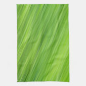 Groene strips theedoek (Verticaal)