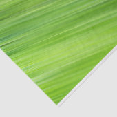 Groene strips tissuepapier (Detail)