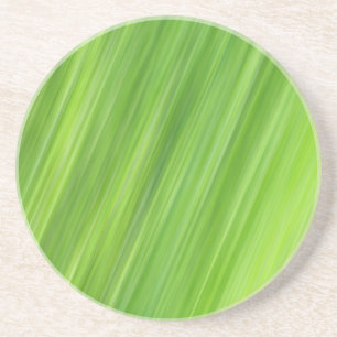 Groene strips zandsteen onderzetter