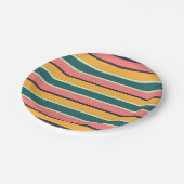 GROENE STROOKMENGSEL PAPIEREN BORDJE (Gekanteld)