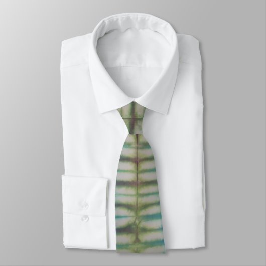 Groene stropdas Dye stropdas (Gebonden)