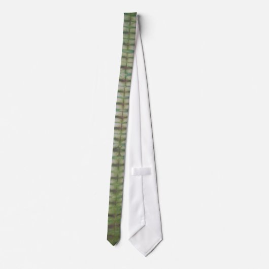 Groene stropdas Dye stropdas (Achterkant)