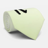 Groene Stropdas voor gitaarspeler (Opgerold)