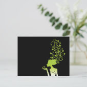 groene suiker briefkaart (Staand voorkant)
