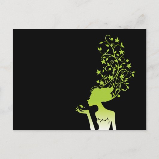 groene suiker briefkaart (Voorkant)