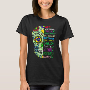Groene suiker schedel gastroparese krijger Ik ben T-shirt