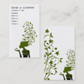 groene suiker visitekaartje (Voorkant / Achterkant)