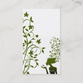 groene suiker visitekaartje (Achterkant)