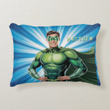 Groene superheldenjongens verjaardagsfeest cadeau