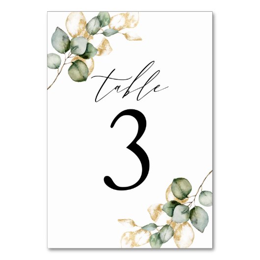 Groene tafel nummer 3 kaart (Achterkant)