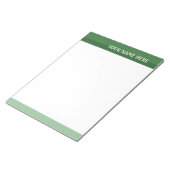 Groene tafels notitieblok (Schuin)