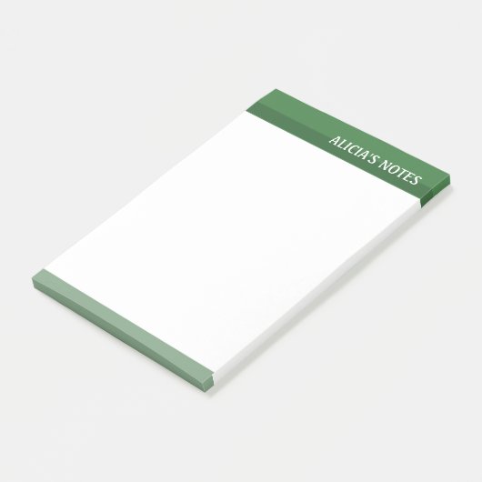Groene tafels post-it® notes (Schuin)