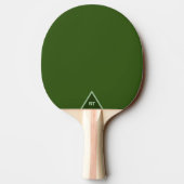 Groene tafels tafeltennisbatje (Achterkant)