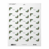 Groene tak etiket (Full Sheet)