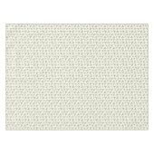 Groene takken op crème in de begroting - naadloos  tafelkleed (Voorkant (Horizontaal))