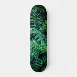 Groene takken persoonlijk skateboard