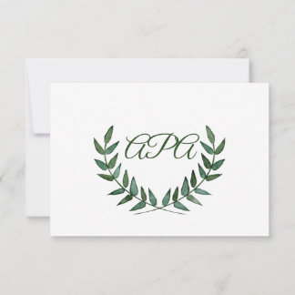 Groene Takken-reactiekaart RSVP Kaartje