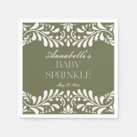 Groene Talavera Tegel Spaans Fiesta Baby Sprinkle