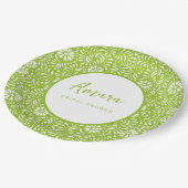 GROENE TALAVERA VRIJGEZELLENFEEST PAPIEREN BORDJE (Gekanteld)